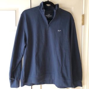 Vineyard vines navy quarter zip pullover